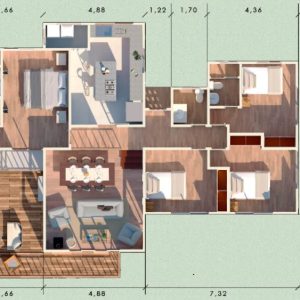 planos de casas con paneles sip kit auto construcción casa pardo